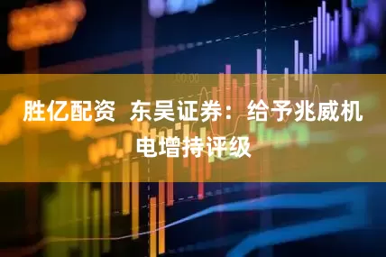 胜亿配资  东吴证券：给予兆威机电增持评级